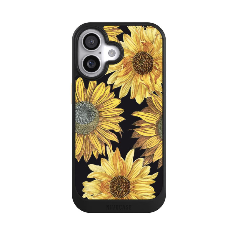 iPhone 17 NIVOcore Retro-Sonnenblumen