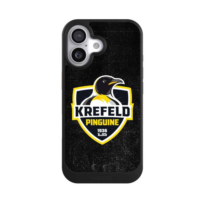 iPhone 17 NIVOcore Krefeld Pinguine Logo Schwarz