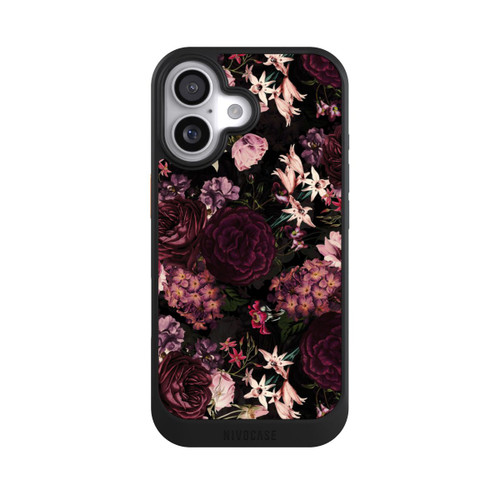  NIVOcore Blumentapete dunkelviolett