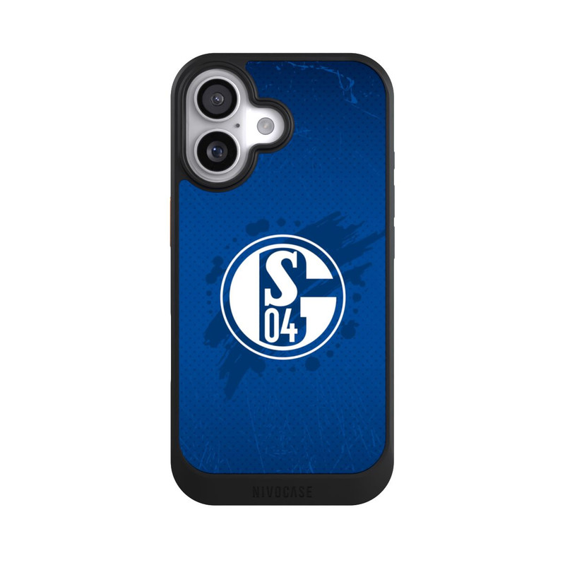 iPhone 17 NIVOcore Schalke 04 Farbe Fleck Blau