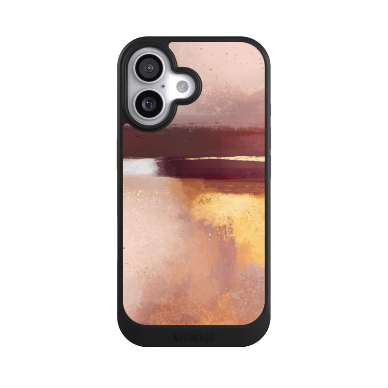 iPhone 17 NIVOcore Burgundy Sunset