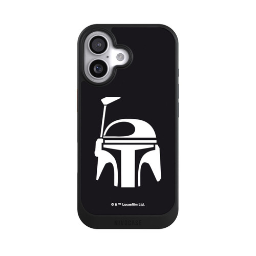 Apple iPhone 17 NIVOcore Boba Fett Helm Schwarz