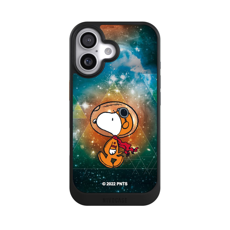 iPhone 17 NIVOcore Snoopy Voyageur de l'espace Vert