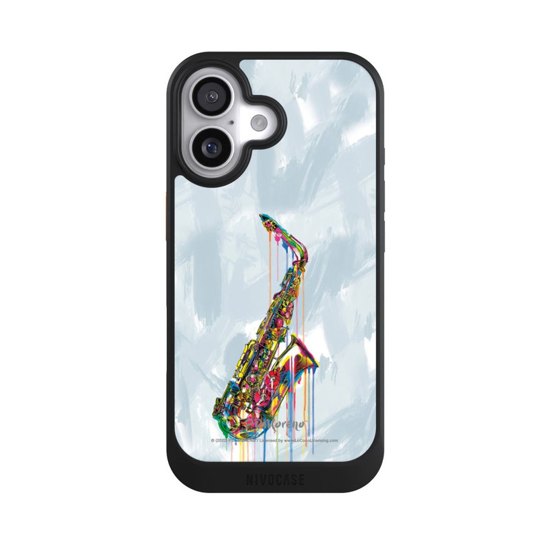 iPhone 17 NIVOcore Saxophone Art par P.D. Moreno