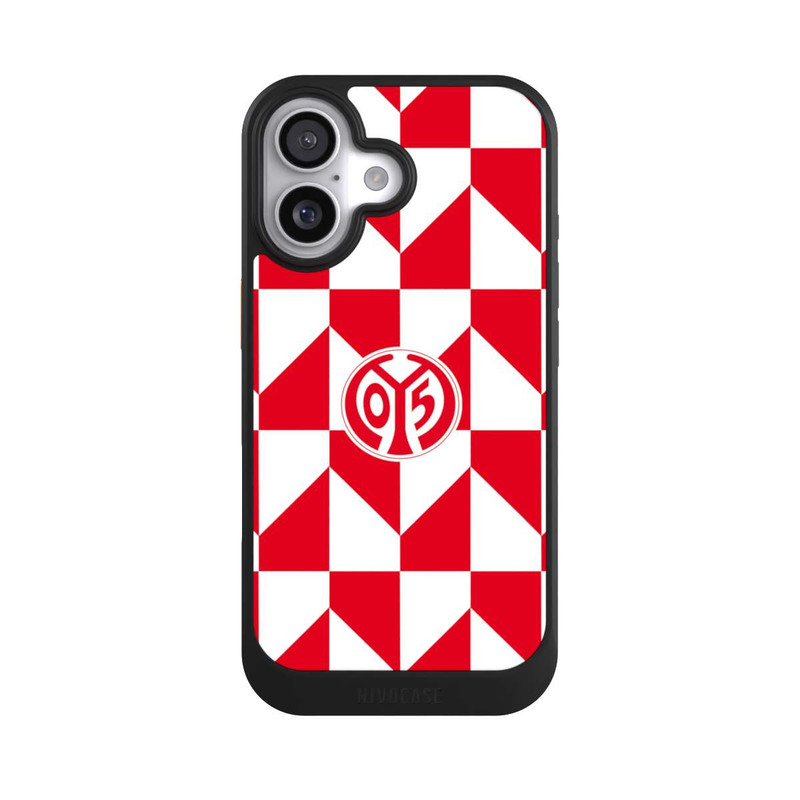 iPhone 17 NIVOcore Mainz 05-Rotes Muster