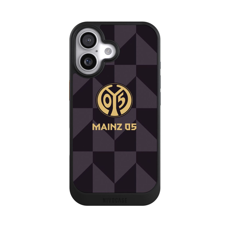 iPhone 17 NIVOcore Mainz 05-Dunkles Muster