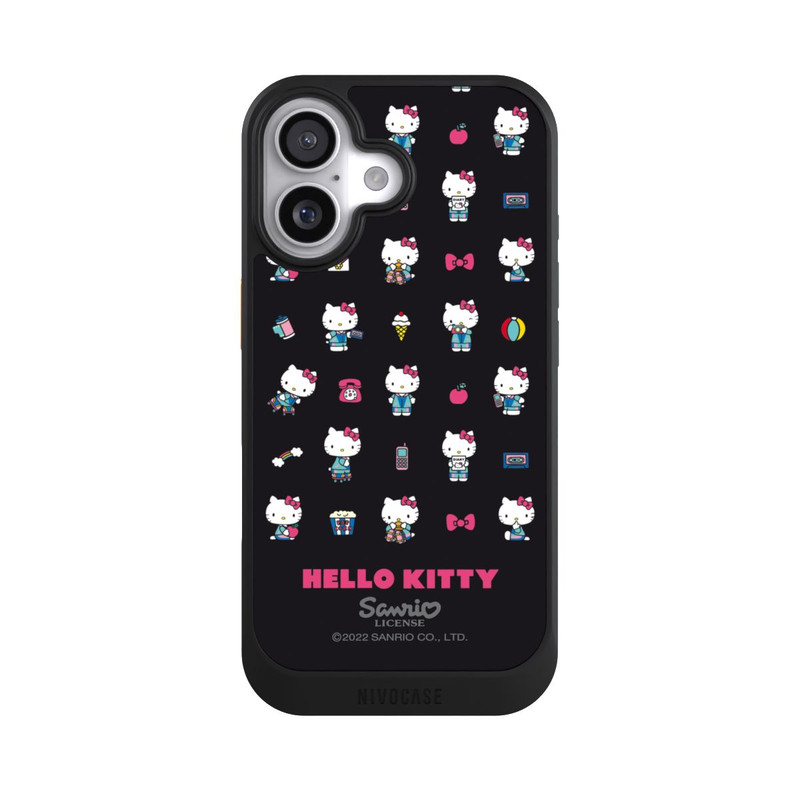 iPhone 17 NIVOcore Hello Kitty 90s Schwarz