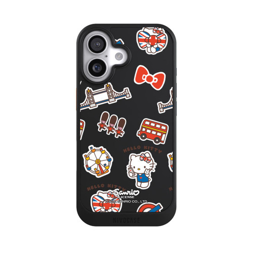  NIVOcore Hello Kitty Londoner Abzeichen Transparent