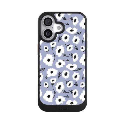 Apple iPhone 17 NIVOcore Blumenmuster Lila