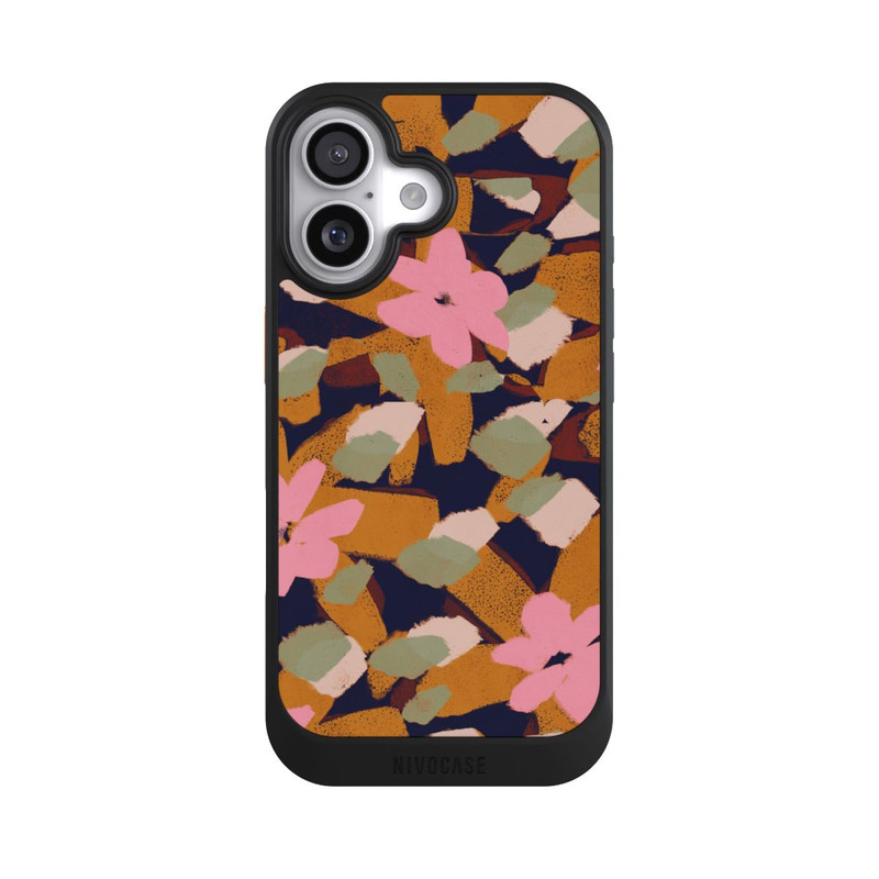 iPhone 17 NIVOcore Rosa Blüten-Muster