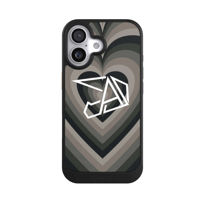 iPhone 17 NIVOcore Herz Grau