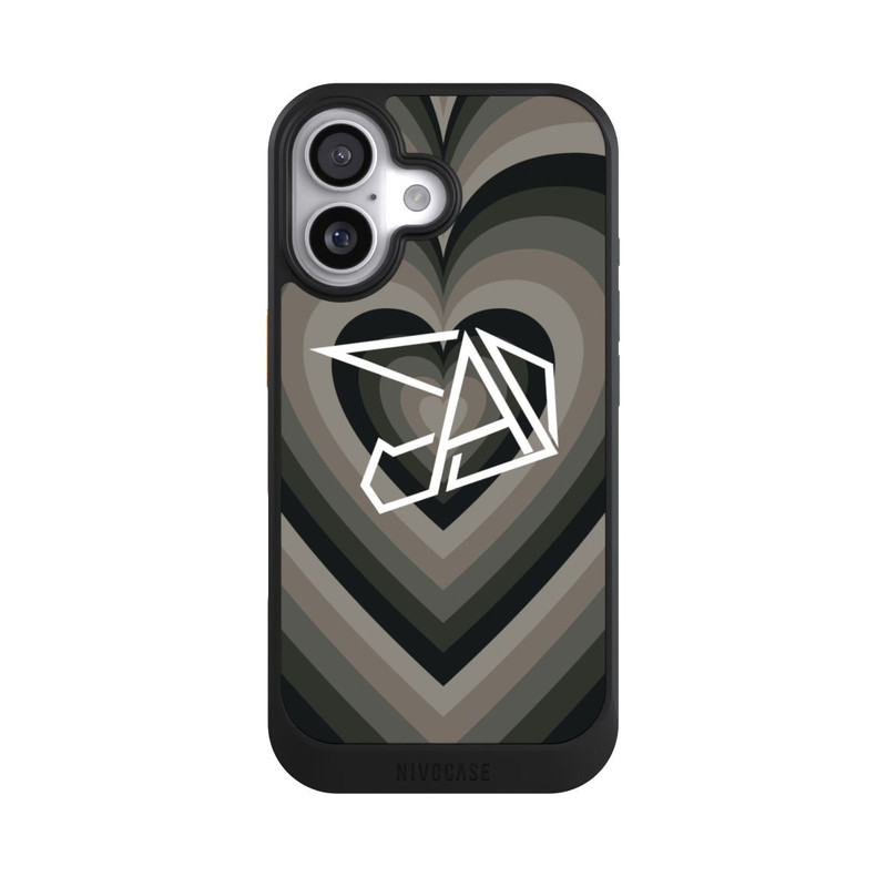 iPhone 17 NIVOcore Herz Grau