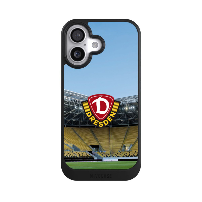 iPhone 17 NIVOcore Dynamo Dresden Stadion Logo