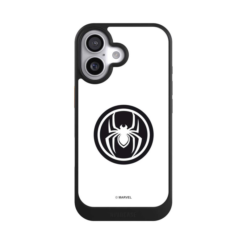 iPhone 17 NIVOcore Spider-Man Logo White