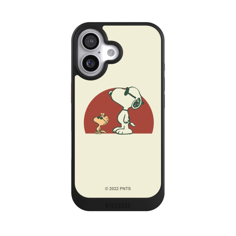 iPhone 17 NIVOcore Snoopy Woodstock weit draußen