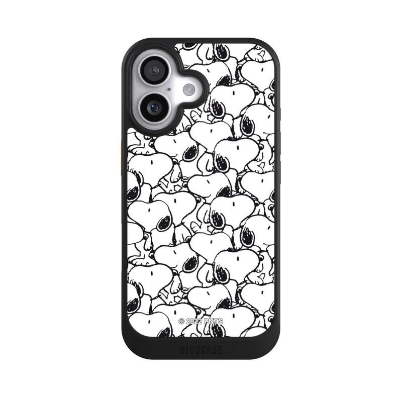 iPhone 17 NIVOcore Snoopy Pattern Black And White