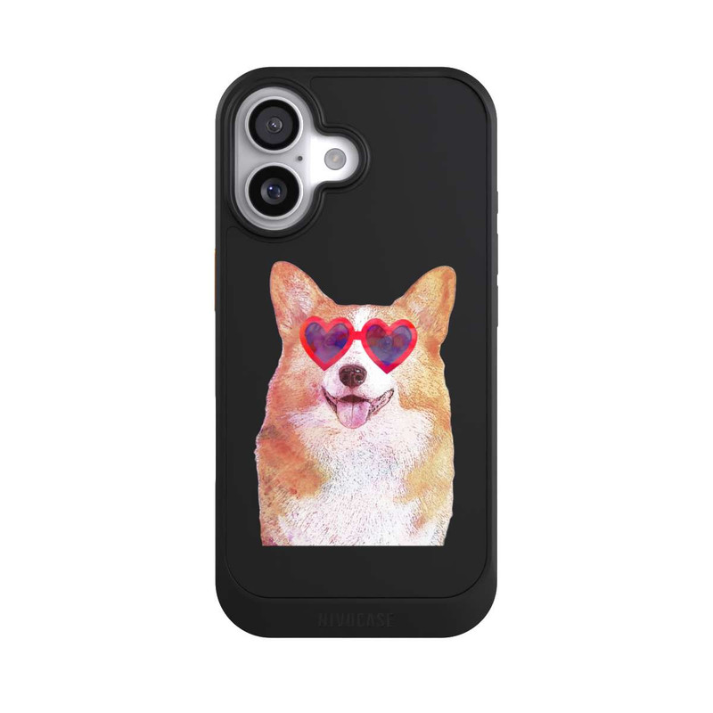 iPhone 17 NIVOcore Niedlicher Corgi Transparent