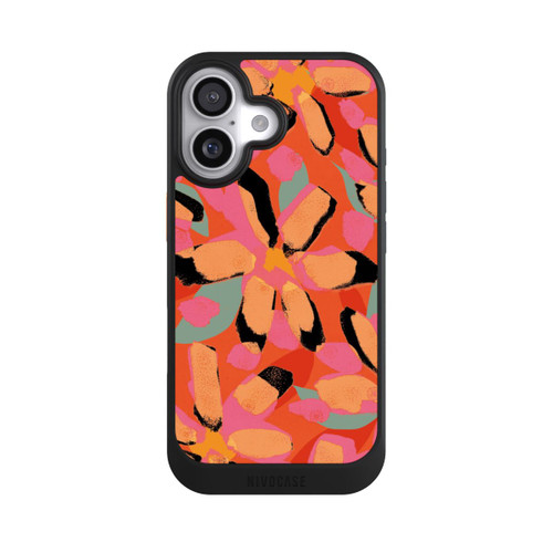 Apple iPhone 17 NIVOcore Orangenblüten-Muster