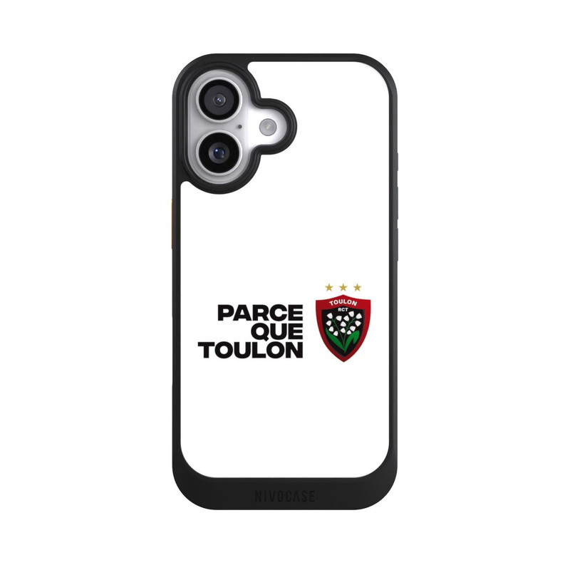 iPhone 17 NIVOcore RC Toulonnais PQT Weiß