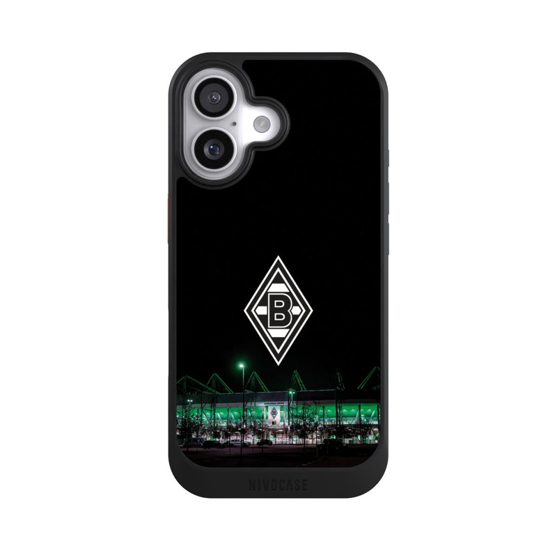 iPhone 17 NIVOcore Borussia-Park bei Nacht