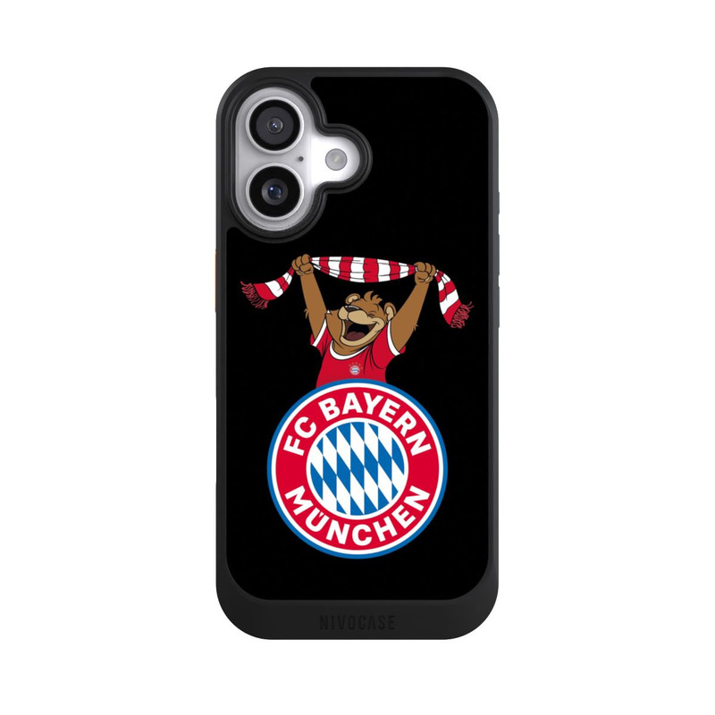 iPhone 17 NIVOcore Bernie Jubel avec écharpe Noir