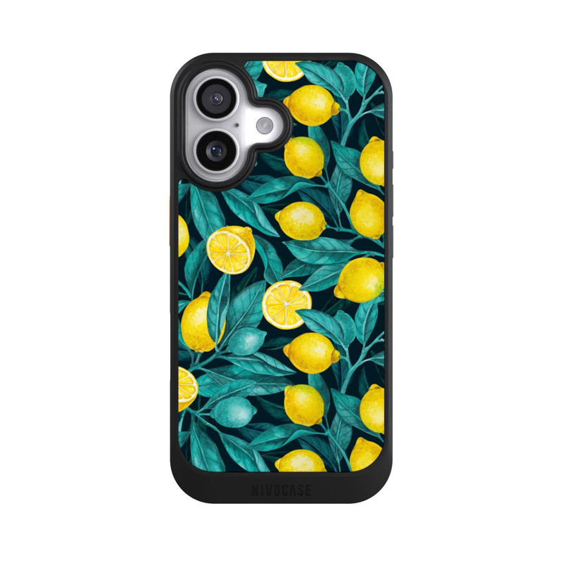 iPhone 17 NIVOcore Lemons And Leaves Dark