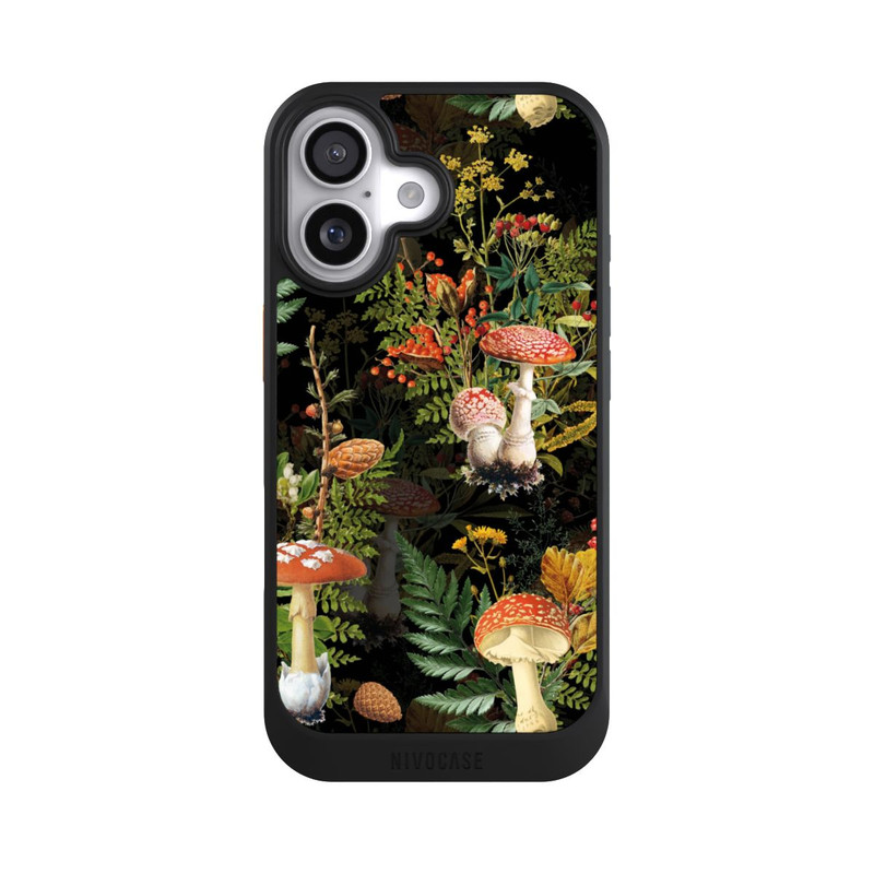 iPhone 17 NIVOcore Champignons dans la forêt