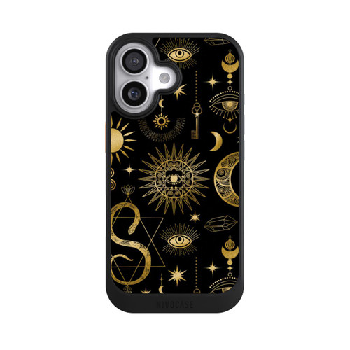 Apple iPhone 17 NIVOcore Soleil et Lune Célestes Steampunk