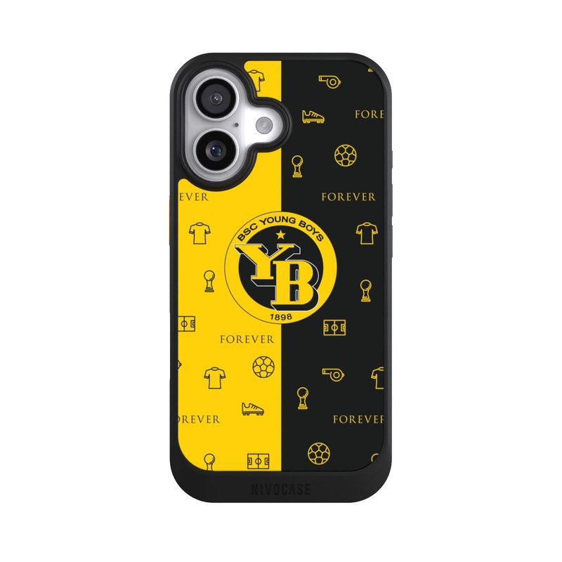 iPhone 17 NIVOcore BSC YB Yellow Black Pattern