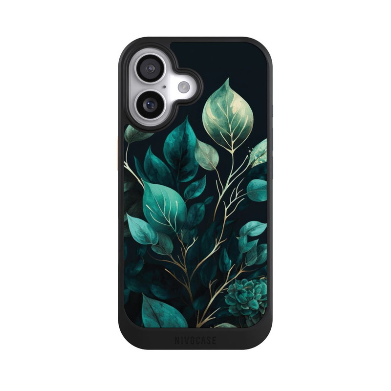 iPhone 17 NIVOcore Eucalyptus Fond Sombre