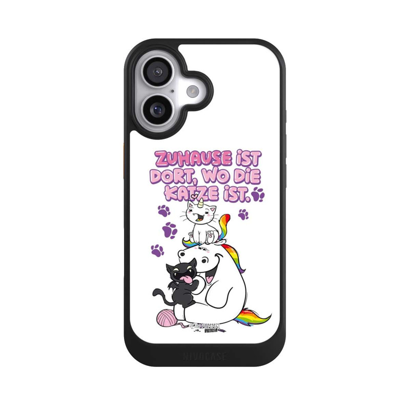 iPhone 17 NIVOcore Zuhause ist dort wo die Katze ist