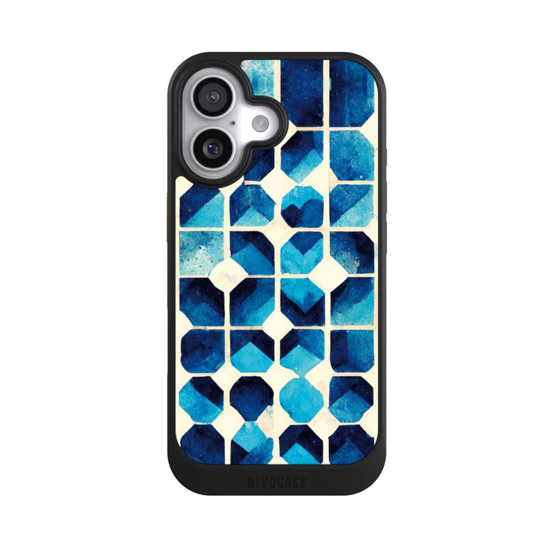 iPhone 17 NIVOcore Blue Pattern