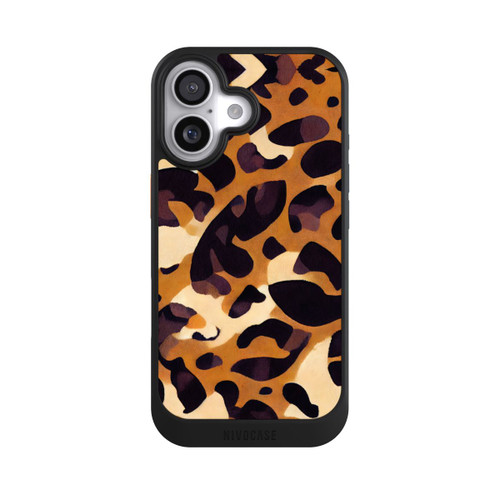 Apple iPhone 17 NIVOcore Leo Pattern hellbraun