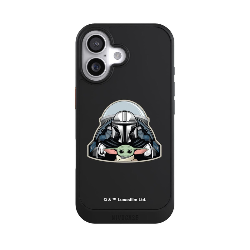 iPhone 17 NIVOcore Mando et Grogu Transparent