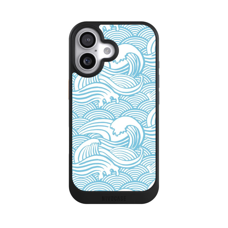 iPhone 17 NIVOcore Blaue Wellen