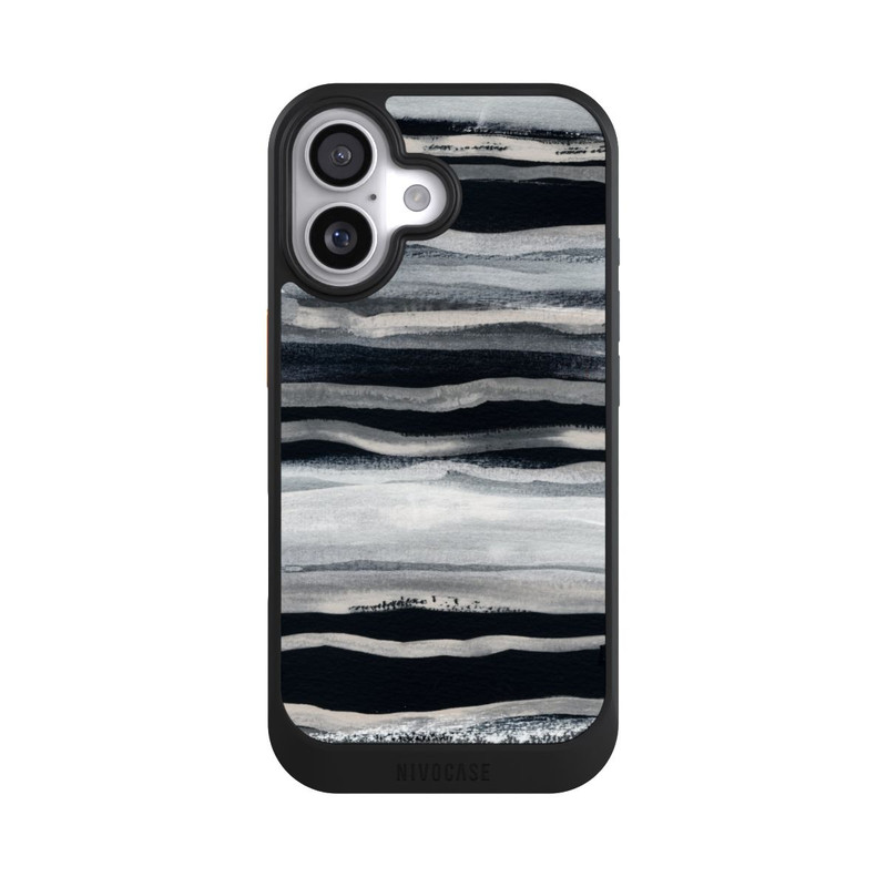iPhone 17 NIVOcore Coups de pinceau abstraits 68