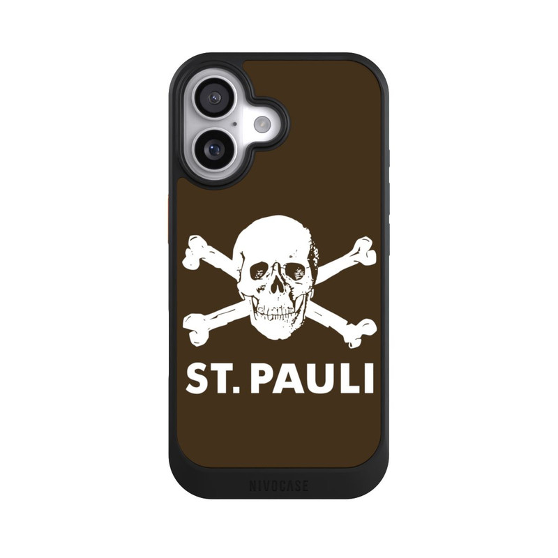iPhone 17 NIVOcore FC St. Pauli Logo Braun