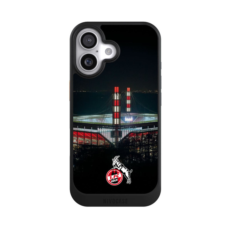 iPhone 17 NIVOcore Köln Stadion Nacht