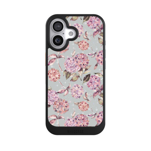 Apple iPhone 17 NIVOcore Pastel Magic Hydrangea Floral Watercolor Pink