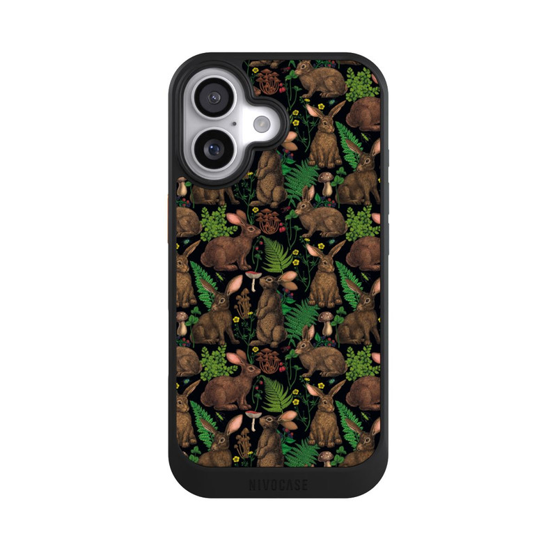 iPhone 17 NIVOcore Rabbits and Woodland Flora