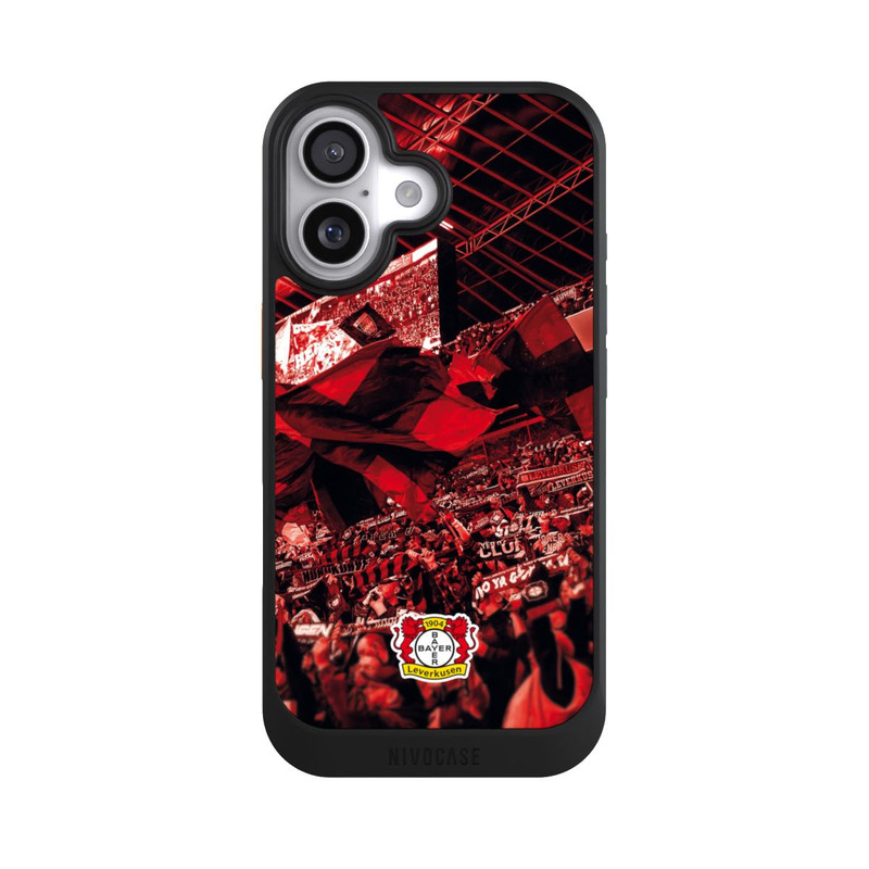 iPhone 17 NIVOcore Bayer 04 Leverkusen Fankurve Rot