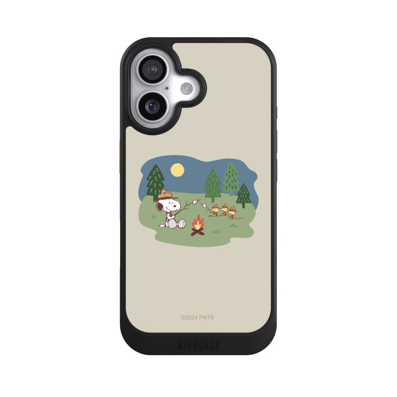 iPhone 17 NIVOcore Snoopy Lagerfeuer