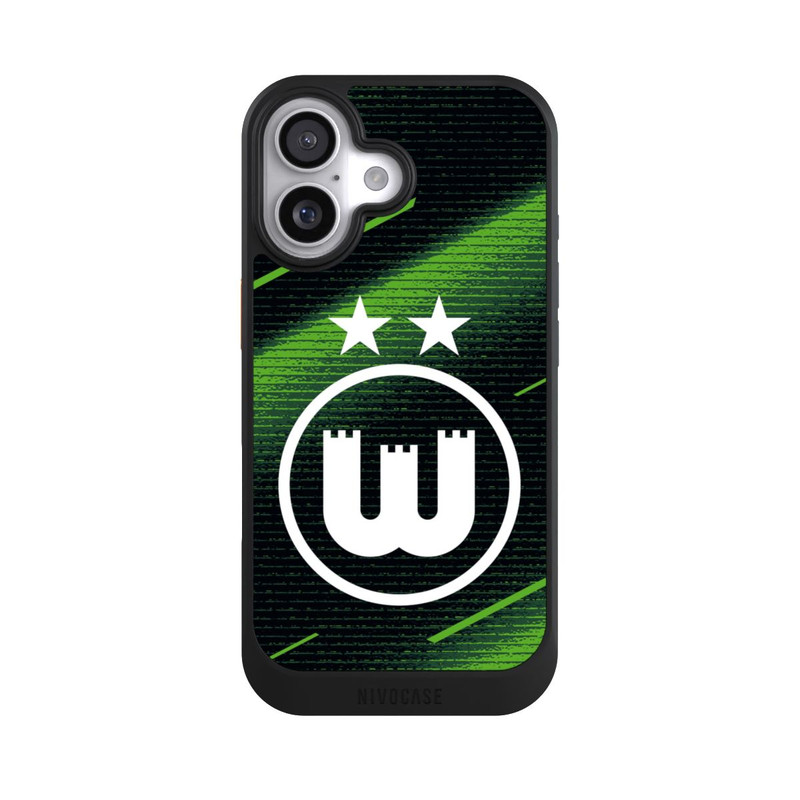 iPhone 17 NIVOcore VfL Wolfsburg Frauen Logo Weiß