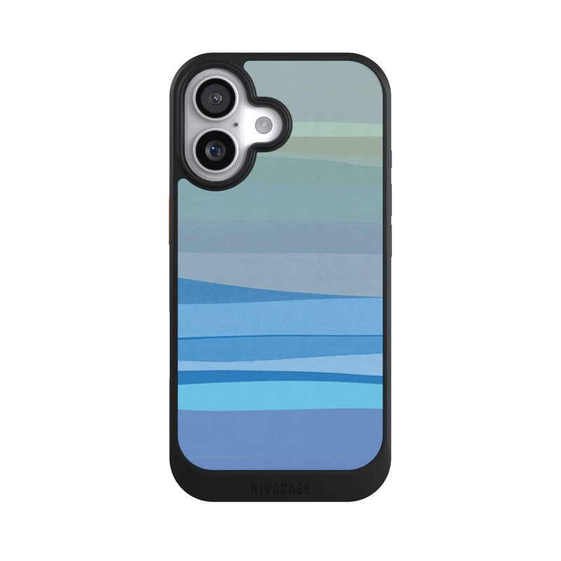 iPhone 17 NIVOcore Blau Abstrakt 1