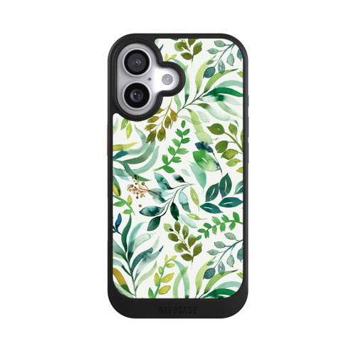  NIVOcore Aquarell Palmenblätter Botanisch Grün
