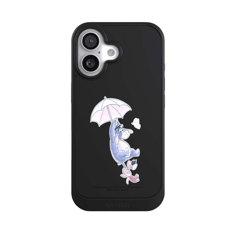 iPhone 17 NIVOcore Winnie Pooh Eeyeore Find Happiness Transparent