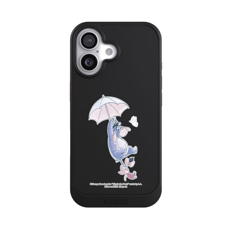 iPhone 17 NIVOcore Winnie Pooh Eeyeore Find Happiness Transparent