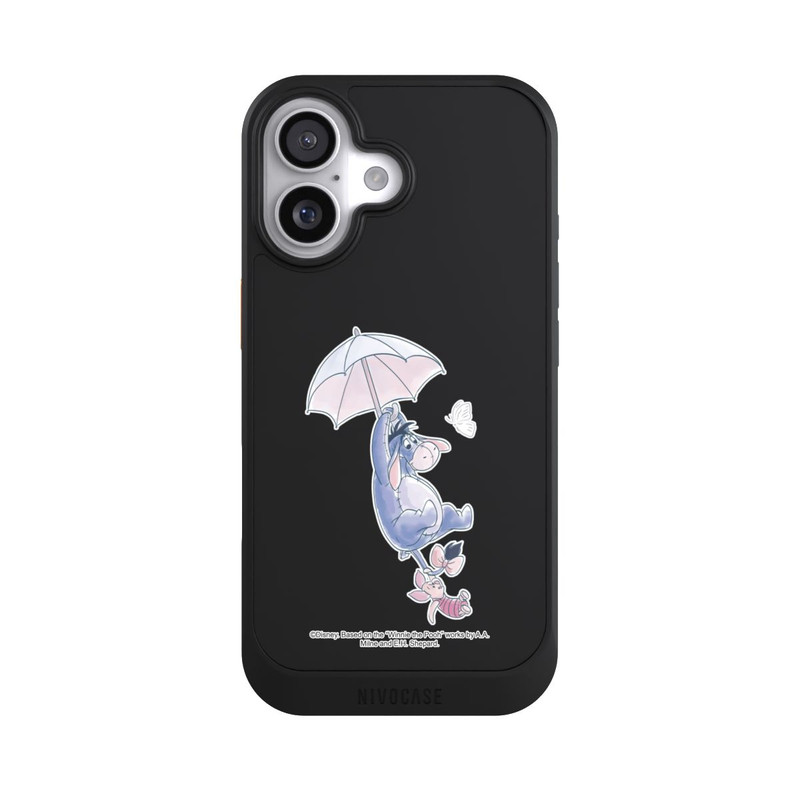 iPhone 17 NIVOcore Winnie Pooh Eeyeore Find Happiness Transparent
