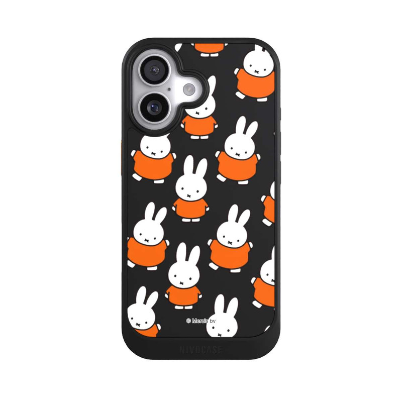 iPhone 17 NIVOcore Miffy Pattern Dancing Transparent