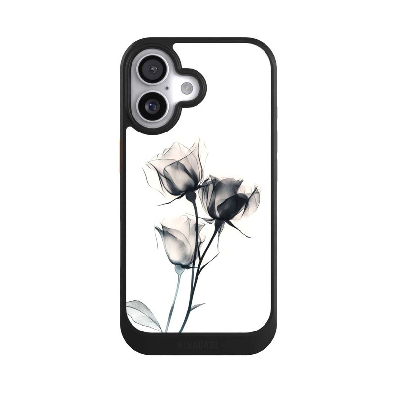 iPhone 17 NIVOcore Schwarze Blume